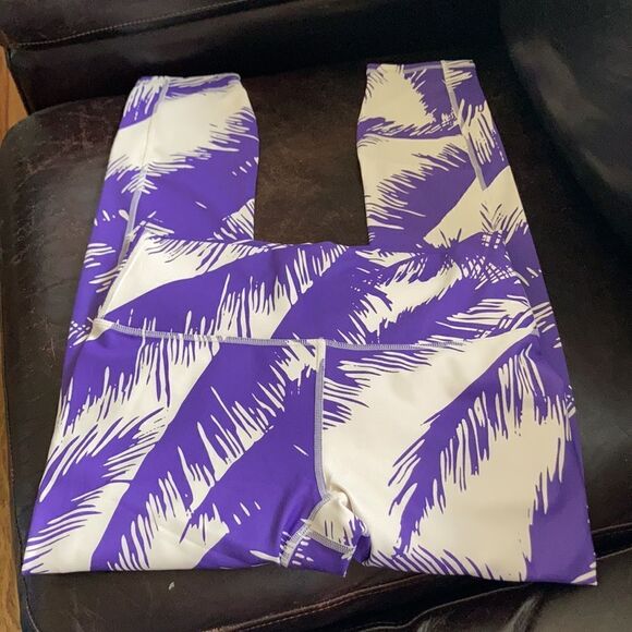 Fabletics High Waisted Printed PureLux Leggings - Picture 3 of 5